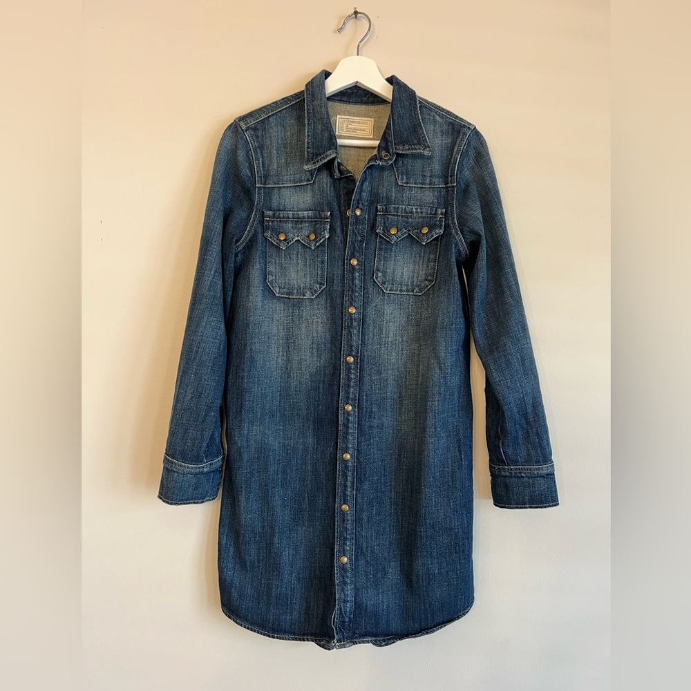 CURRENT ELLIOT DENIM DRESS SIZE 1